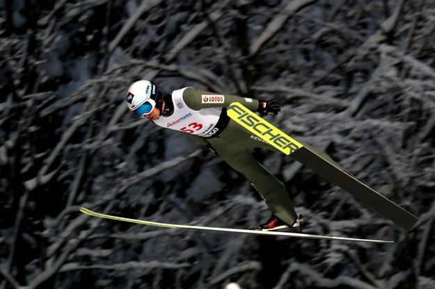 Kamil Stoch podczas kwalifikacji w Zakopanem / 	Grzegorz Momot    /PAP