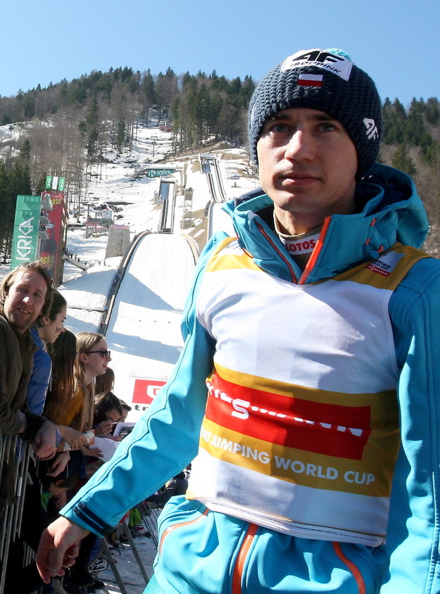 Kamil Stoch w Planicy /Grzegorz Momot /PAP