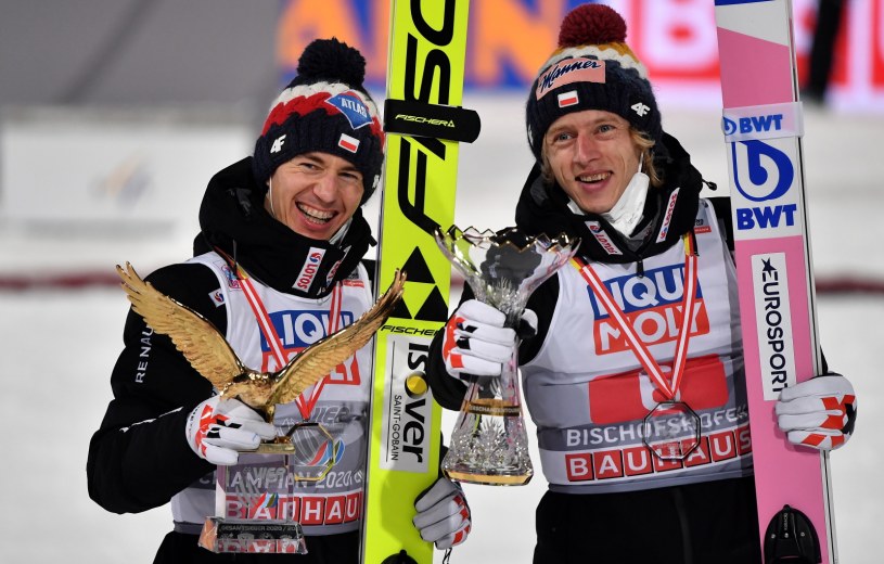 Skoki narciarskie. Turniej Czterech Skoczni. Adam Małysz: Kamila Stocha