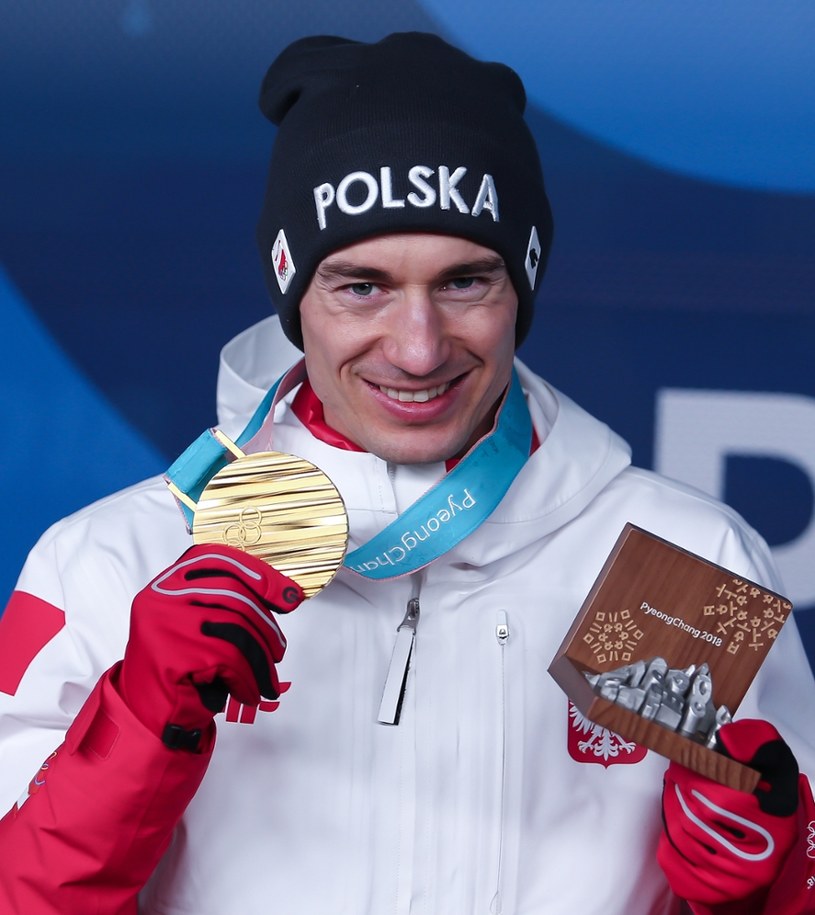 Kamil Stoch zdobył złoty medal na igrzyskach olimpijskich w Pjongczangu /fot. Paweł Relikowski/Polska Press /East News