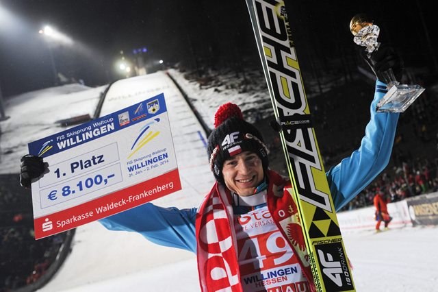 Kamil Stoch /UWE ZUCCHI  /PAP/EPA
