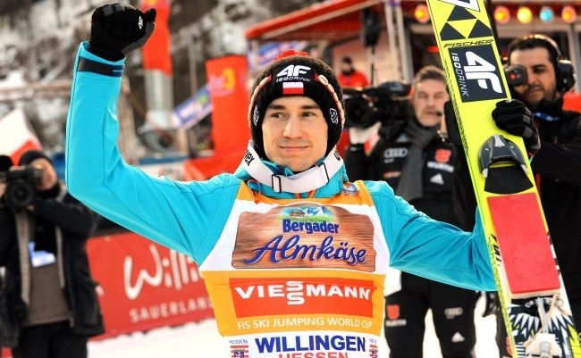 Kamil Stoch /PAP/EPA/UWE ZUCCHI /PAP/EPA