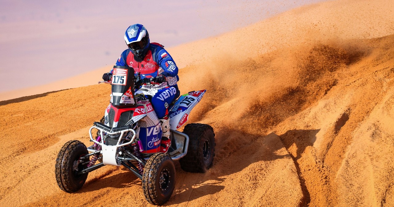 Kamil Wiśniewski na Rajdzie Dakar /DPPI/Frederic Le Floc H/LiveMedia/Shutterstock /East News