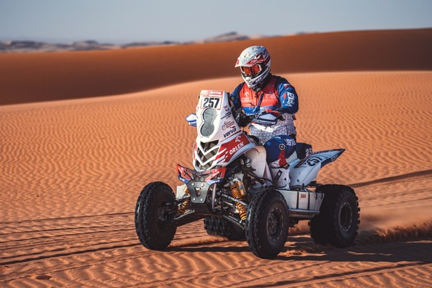 Kamil Wiśniewski na trasie Rajdu Dakar /ORLEN Team /Materiały prasowe