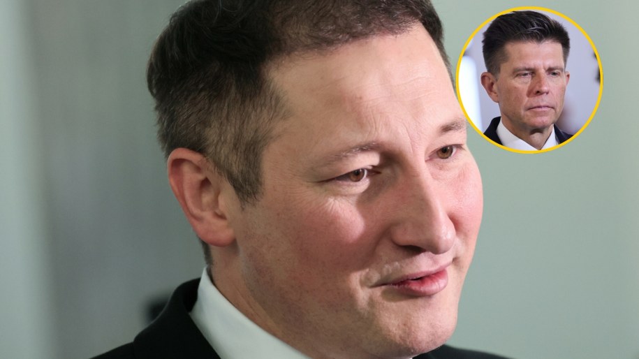 Kamil Wnuk (L), Ryszard Petru (P) /Anita Walczewska /East News