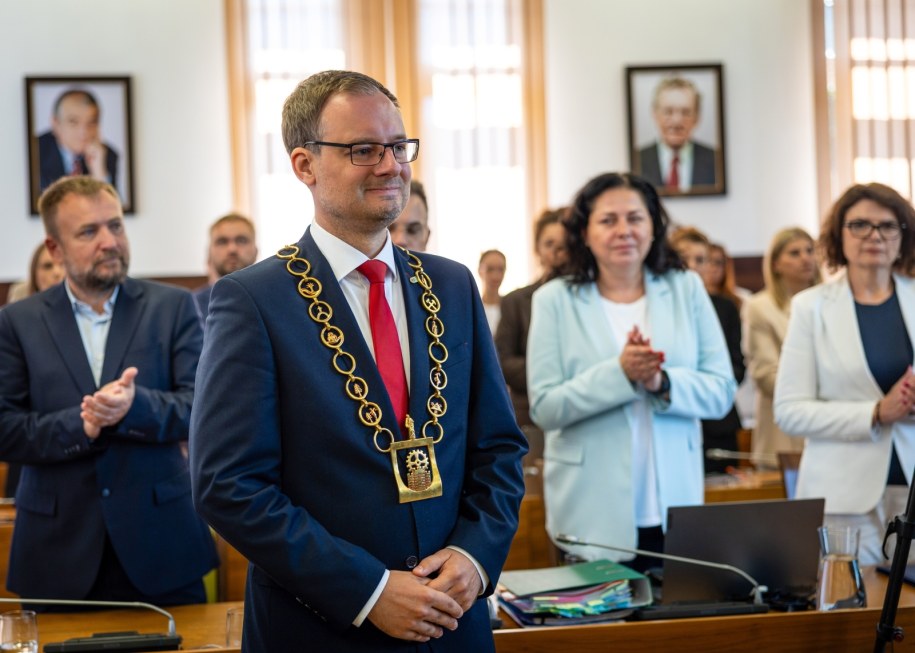 Kamil Żbikowski - nowy prezydent Zabrza /Michał Meissner /PAP