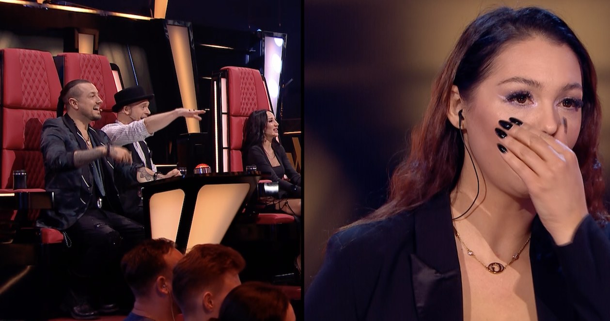 Kamila Ignatowicz w "The Voice od Poland" /materiały prasowe