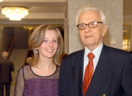 Kamila Mścichowska i Andrzej Łapicki  fot. Marek Ulatowski /MWMedia