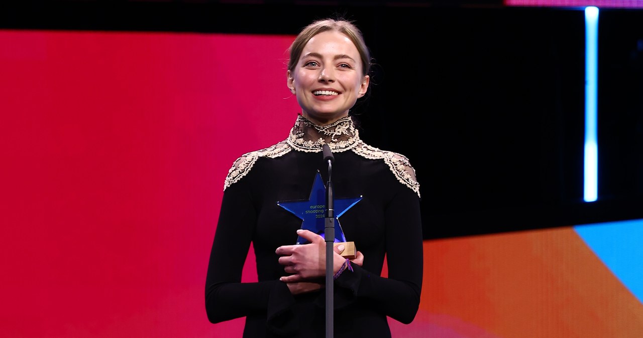 Kamila Urzędowska z nagrodą European Shooting Star /Sebastian Reuter / Stringer /Getty Images