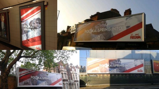 Kampania MSZ na bilboardach /Grzegorz Kwolek /RMF FM