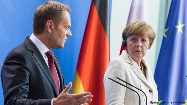 Kanclerz Angela Merkel popiera pomysł premiera Donalda Tuska ws. unii energetycznej /Deutsche Welle
