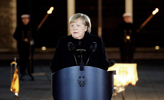Kanclerz Angela Merkel /Friedemann Vogel /PAP/EPA
