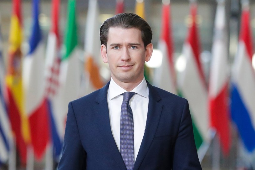 Kanclerz Austrii Sebastian Kurz /STEPHANIE LECOCQ  /PAP/EPA