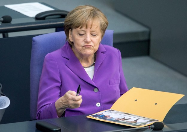 Kanclerz Niemiec Angela Merkel /HANNIBAL HANSCHKE /PAP/EPA