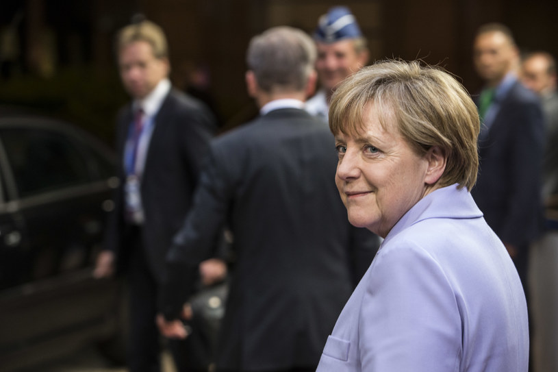 Kanclerz Niemiec Angela Merkel /Lukasz Kobus /Agencja FORUM