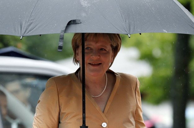 Kanclerz Niemiec Angela Merkel /RONALD WITTEK /PAP/EPA