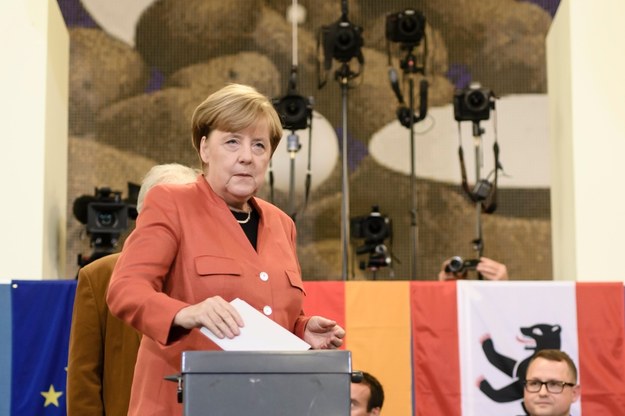 Kanclerz Niemiec Angela Merkel /Clemens Bilan /PAP/EPA