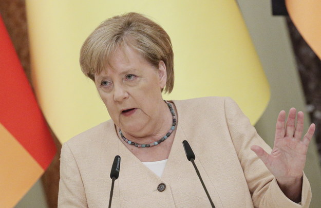 Kanclerz Niemiec Angela Merkel /SERGEY DOLZHENKO /PAP/EPA