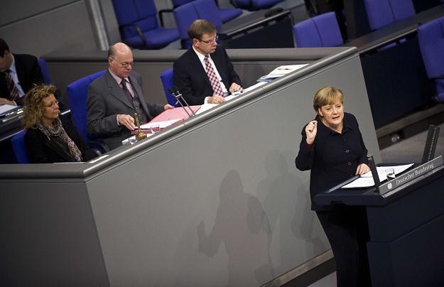 Kanclerz Niemiec chce wzmocnić dyscyplinę finansową w eurolandzie /AFP