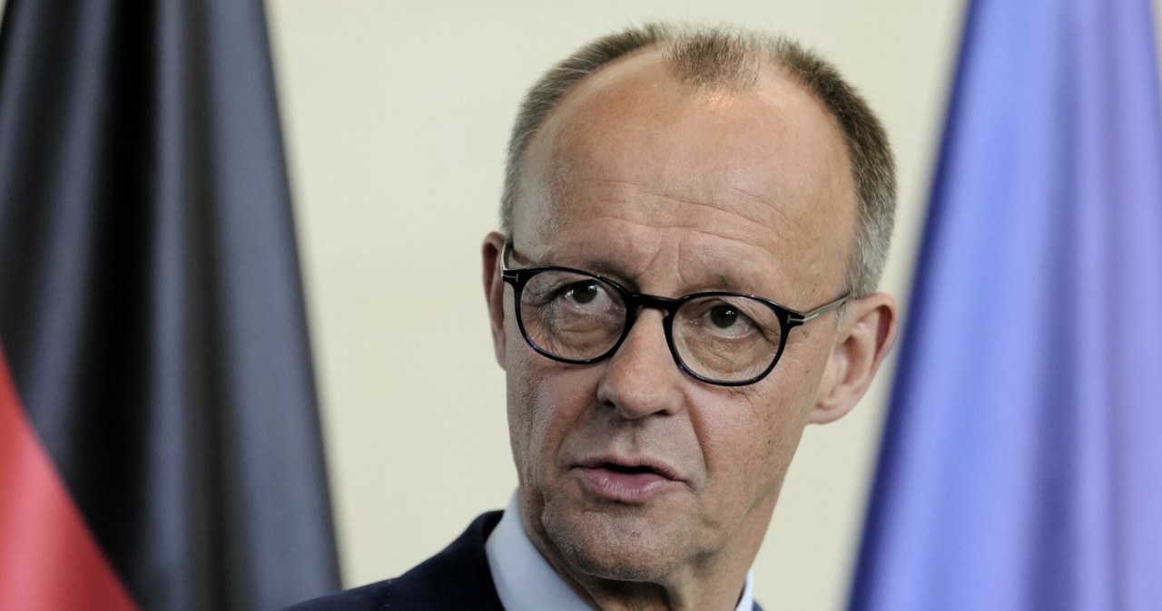 Kanclerz Niemiec Friedrich Merz o przyszłości Europy /Markus Schreiber /East News