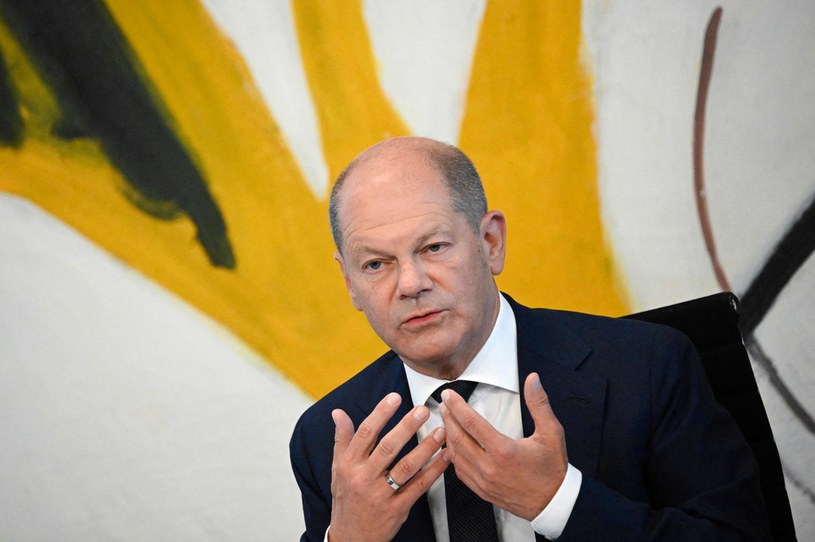 Kanclerz Niemiec Olaf Scholz /TOBIAS SCHWARZ /AFP