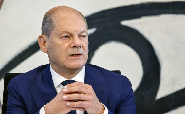 Kanclerz Olaf Scholz /HANNIBAL HANSCHKE /PAP/EPA