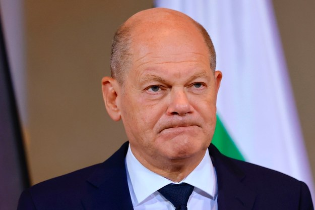 Kanclerz RFN Olaf Scholz /HANNIBAL HANSCHKE /PAP/EPA