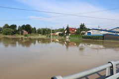 Kańczuga na Podkarpaciu po przejściu ulewy 