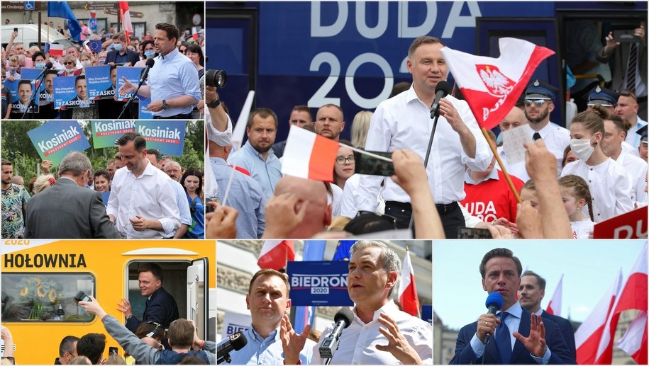 Kandydaci na prezydenta /Roman Zawistowski, Adam Warżawa, Łukasz Gągulski, Andrzej Grygiel, Krzysztof Świderski, Grzegorz Michałowski /PAP