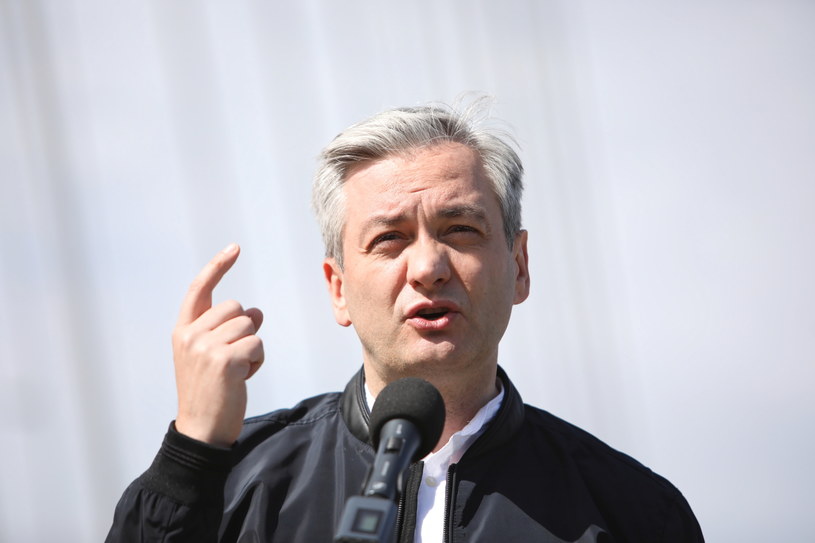 Kandydat Lewicy na prezydenta Robert Biedroń /Leszek Szymański /PAP