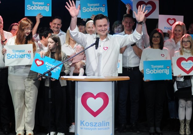 Kandydat na prezydenta miasta, przewodniczący Platformy Obywatelskiej RP w Koszalinie, /Piotr Kowala /PAP