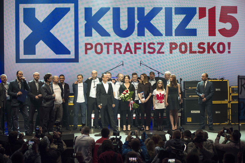 Kandydat na prezydenta RP Paweł Kukiz /Maciej Kulczyński  (PAP)  /PAP