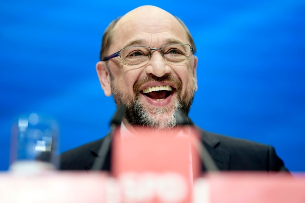 Kandydat SPD na kanclerza Martin Schulz /Clemens Bilan /PAP/EPA