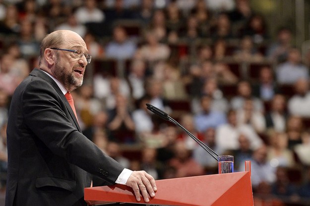 Kandydat SPD na kanclerza Niemiec Martin Schulz /Sascha Steinbach /PAP/EPA