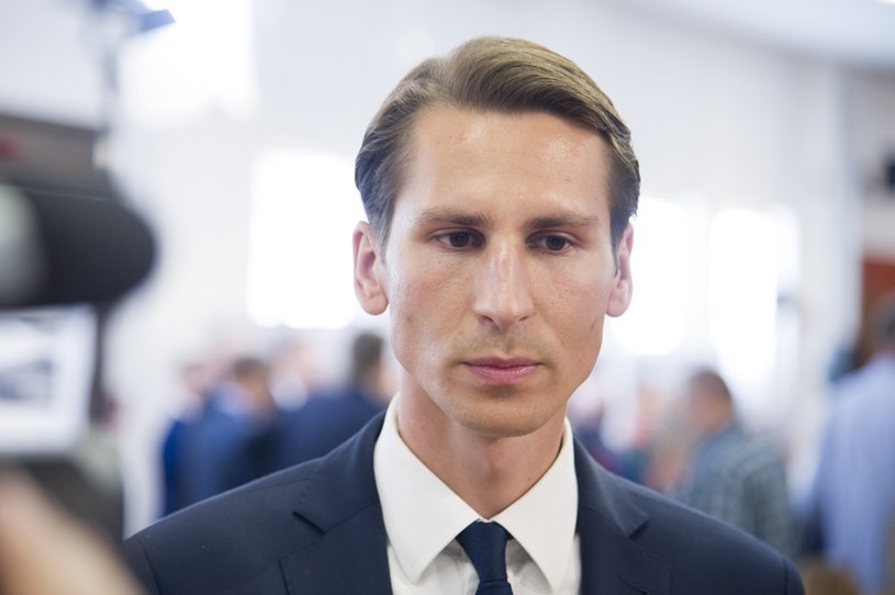 Kandydat Zjednoczonej Prawicy na prezydenta Gdańska Kacper Płażyński /Wojciech Stróżyk /Reporter
