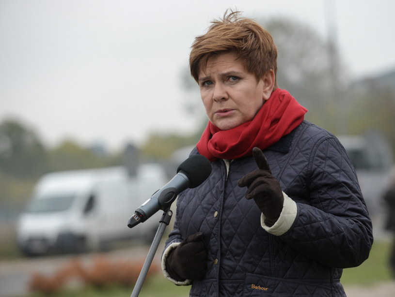 Kandydatka PiS na premiera Beata Szydło /Marcin Obara /PAP