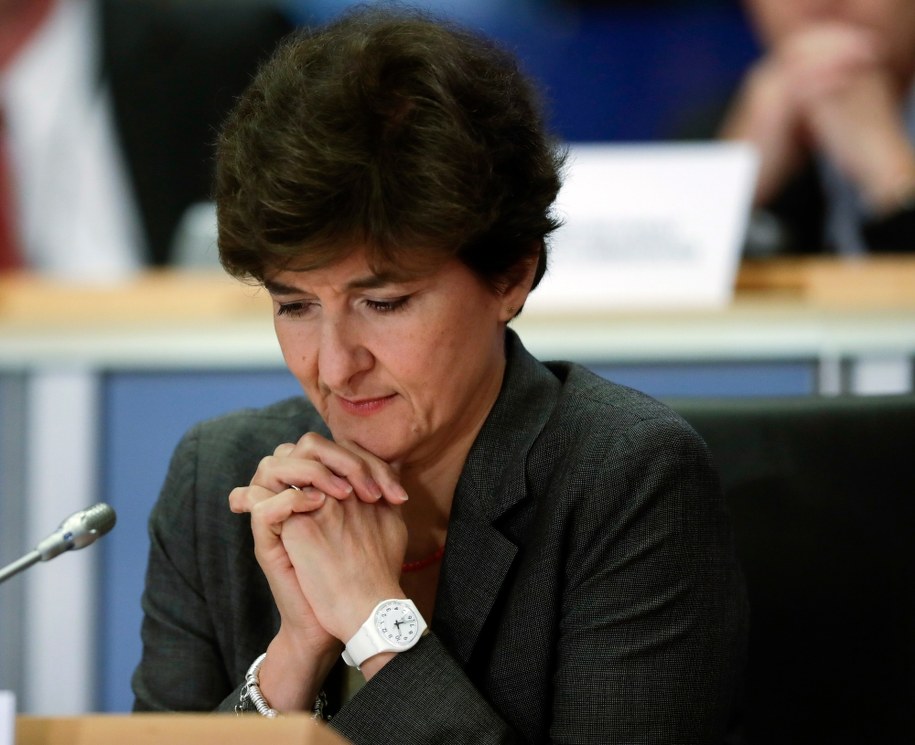 Kandydatura Sylvie Goulard została odrzucona /OLIVIER HOSLET /PAP/EPA