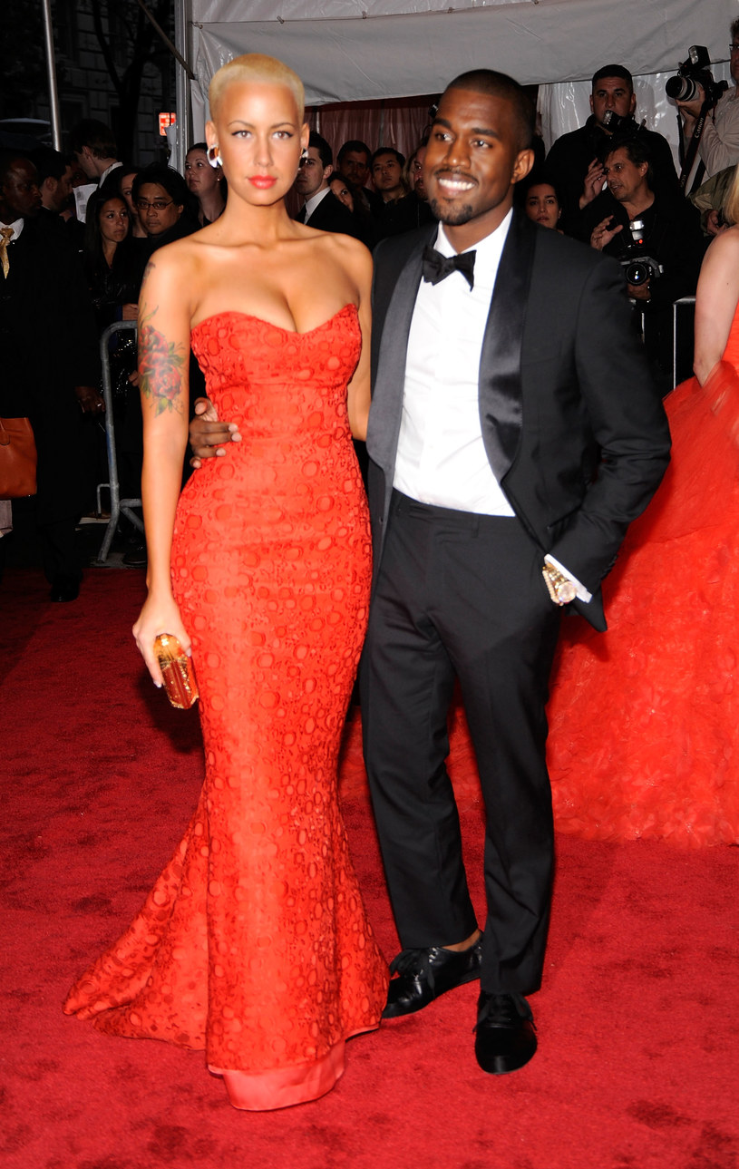 Kanye West i Amber Rose /Larry Busacca /Getty Images