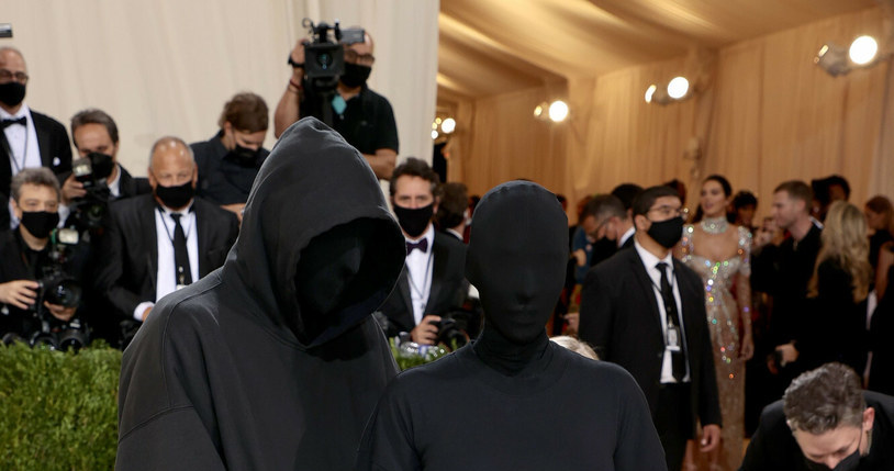 Kanye West i Kim Kardashian Met Gala 2021 /East News