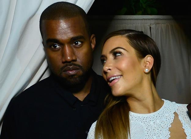 Kanye West i Kim Kardashian nieustannie budzą zainteresowanie mediów - fot. Eugene Gologursky /Getty Images/Flash Press Media