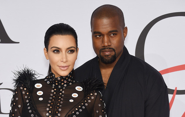 Kanye West i Kim Kardashian spodziewają się syna! /Dimitrios Kambouris /Getty Images
