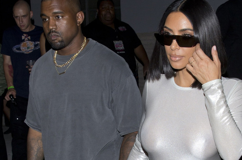 Kanye West i Kim Kardashian w drodze na randkę /East News