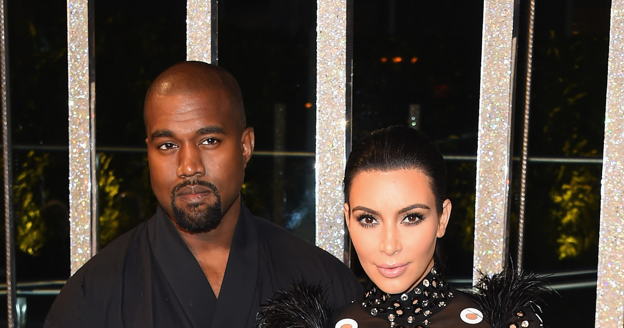 Kanye West i Kim Kardashian /Larry Busacca /Getty Images