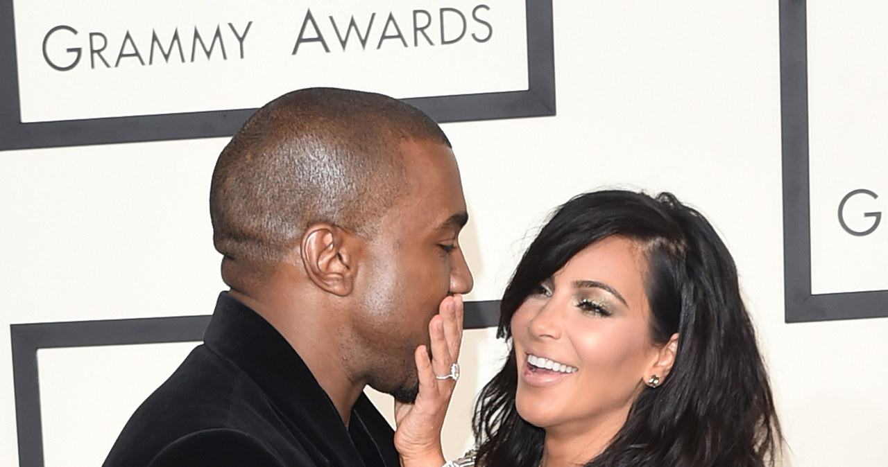 Kanye West i Kim Kardashian /Jason Merritt /Getty Images