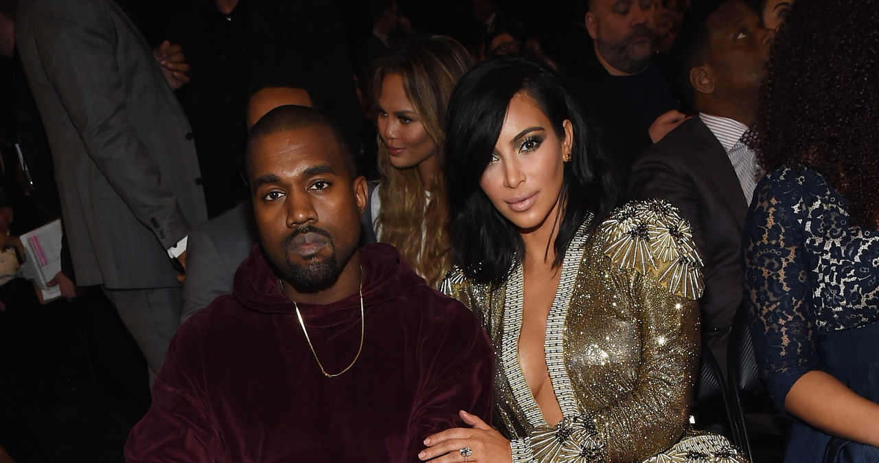 Kanye West i Kim Kardashian /Larry Busacca /Getty Images