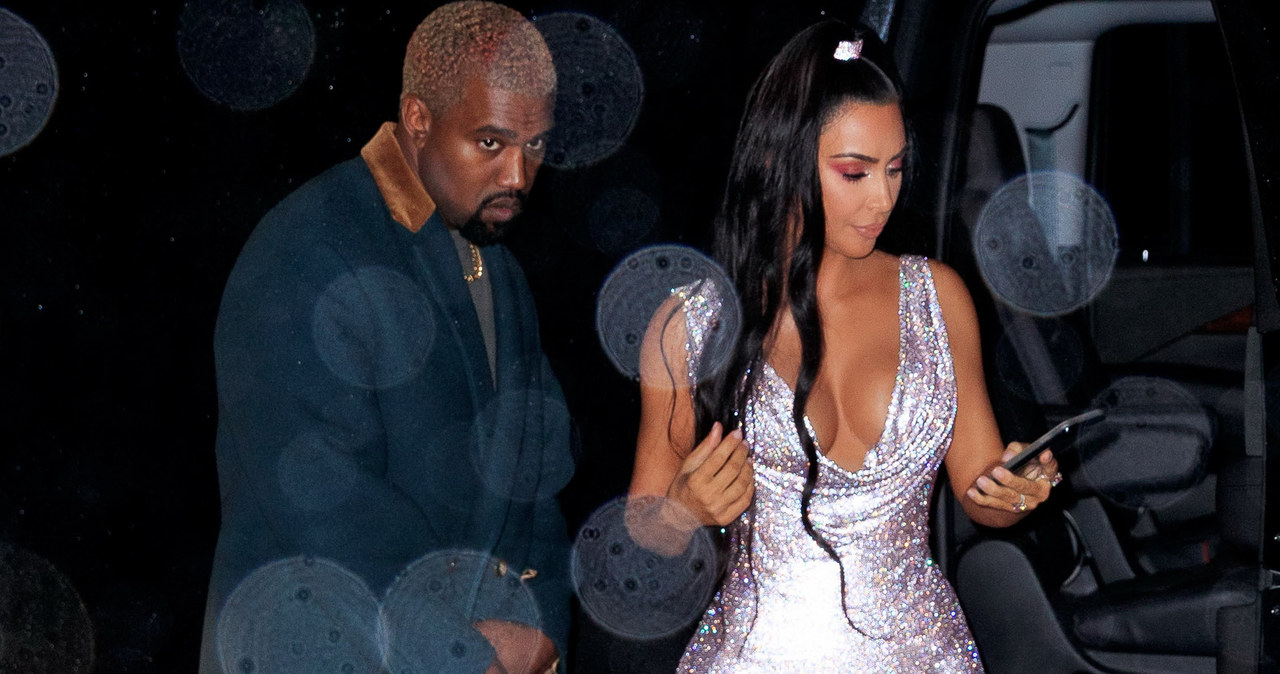 Kanye West i Kim Kardashian /GC Images /Getty Images