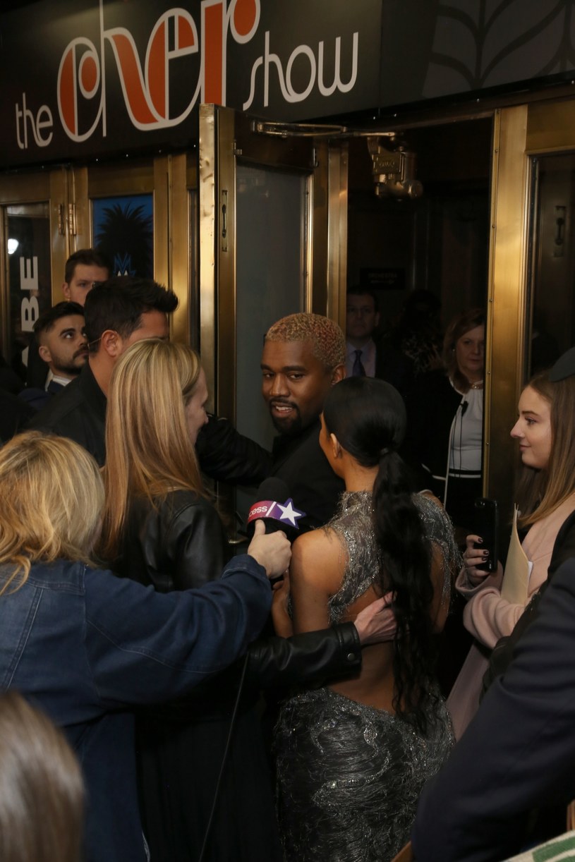 Kanye West i Kim Kardashian /Walter McBride /Getty Images