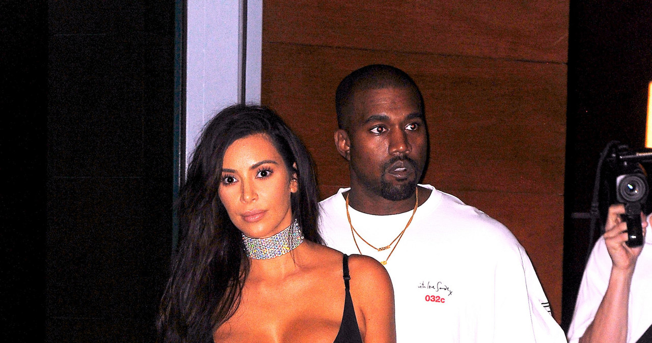 Kanye West i Kim Kardashian /JENY / Splash News /East News