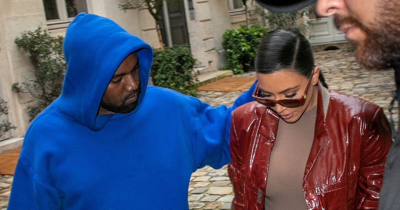 Kanye West i Kim Kardashian /Marc Piasecki /Getty Images