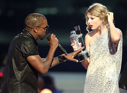 Kanye West i Taylor Swift - fot. Christopher Polk /Getty Images/Flash Press Media